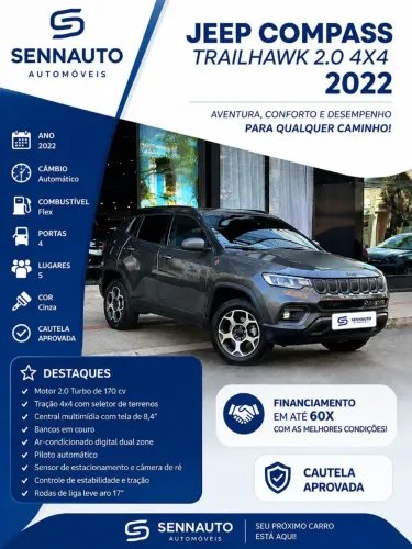 Jeep Compass Trailhawk Td350 2.0 4X4 Die. AUT 2022