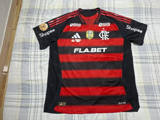 Camisa Flamengo Adidas Supercopa 2025 authentic