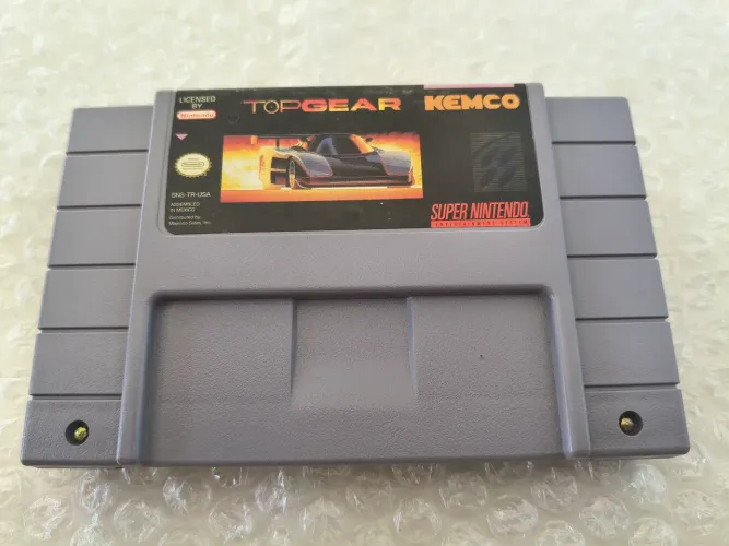 Top Gear Original Super Nintendo SNES