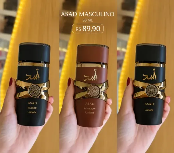 Perfume Asad masculino 30 ml ORIGINAL