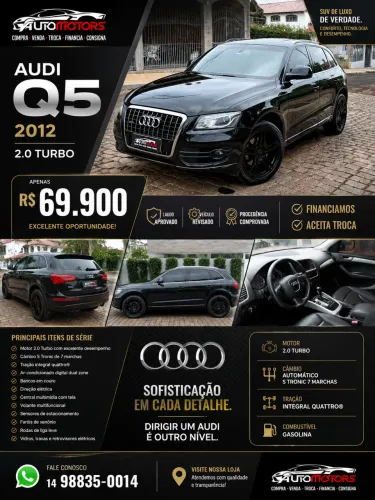 Audi Q5 2.0 16V TFSI Quattro S Tronic 2012