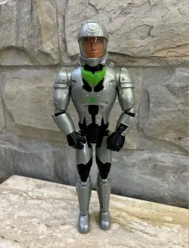 boneco max steel zero gravity astronauta