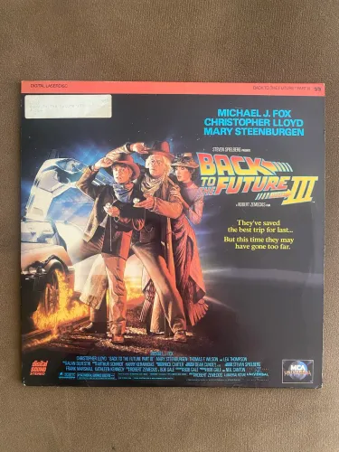 Coleção De Volta para o Futuro Laserdisc LD.