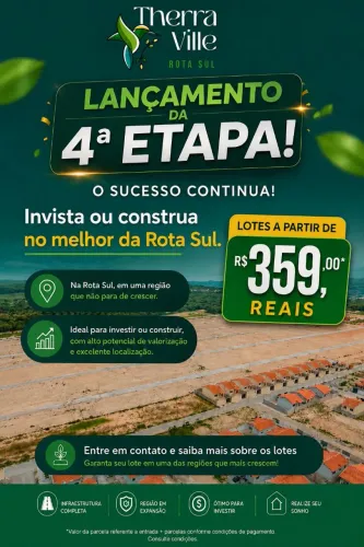 Loteamento therra Ville ( colado com Parnamirim)