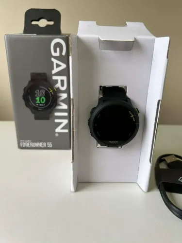 SMARTWATCH GARMIN FORERUNNER 55 ?CORRIDAS/ ATIVIDADES FÍSICAS 