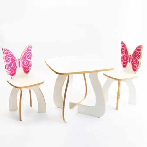 Mesa Infantil Borboleta - Charme e Alegria para os Pequenos ?