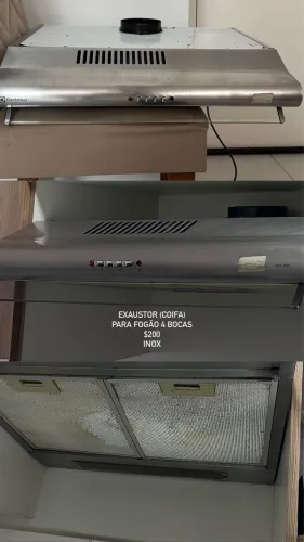 Depurador Exaustor Coifa Electrolux inox 4 bocas