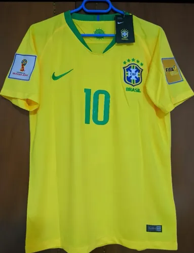 Camisa Brasil Personalizada Seleção Raridade Peça Única