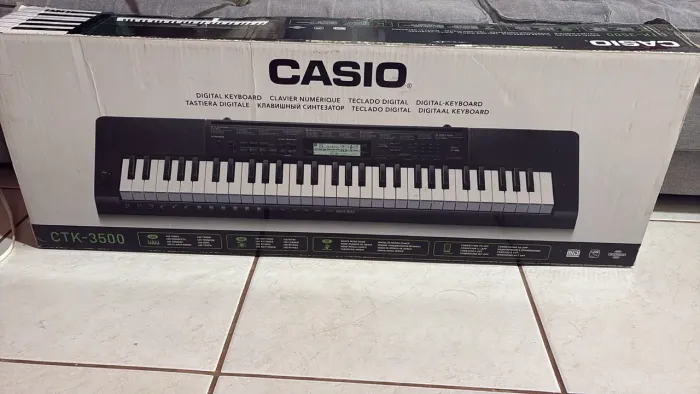 Teclado Casio CTK 3500