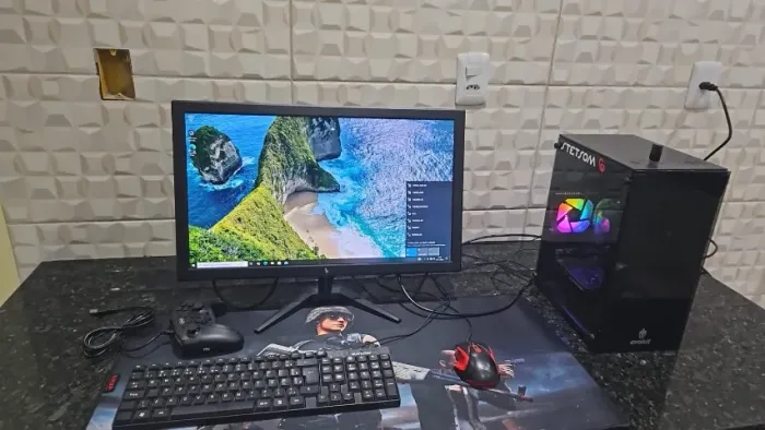 PC GAMER COMPLETO + USB DE INTERNET +MOUSEPAD +MOUSE 