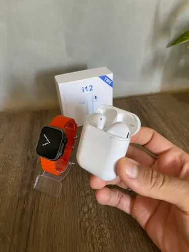 Smartwatch Ultra Mini + Fone Bluetooth de BRINDE