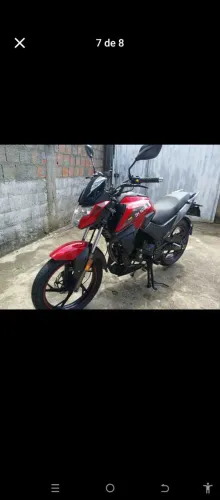 Vendo Jef 150 Cc Quitada e revisada Só transferir moto não deve nada analiso trocas.