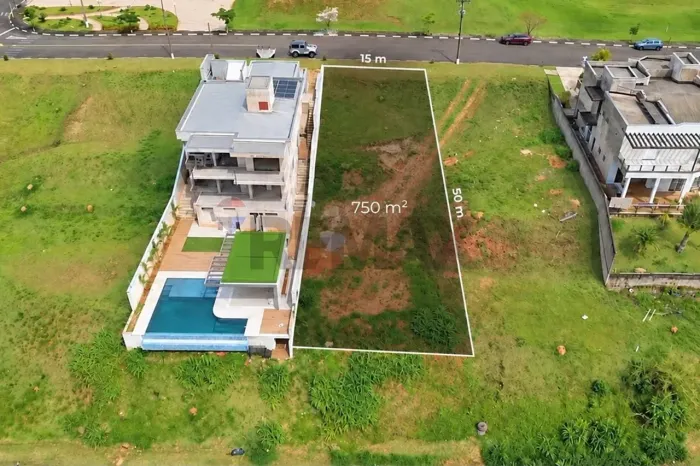Terreno de 750 m² com Vista Panorâmica em Condomínio Fechado Villagio Di Fiori - Amparo-SP