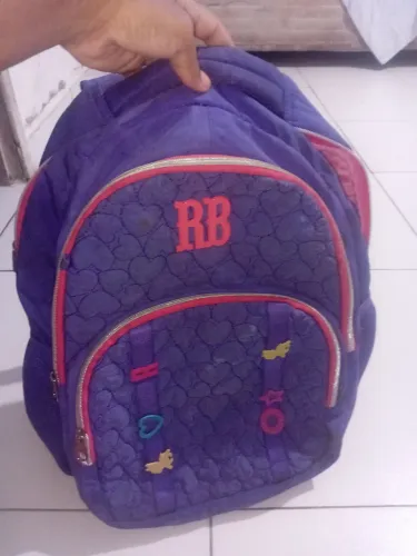 Kit mochila rebeca bombom