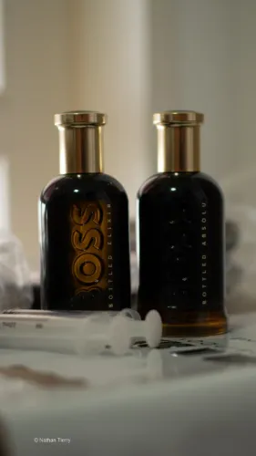 Decantação e desapego perfume Hugo Boss Bottled Elixir e Absolu