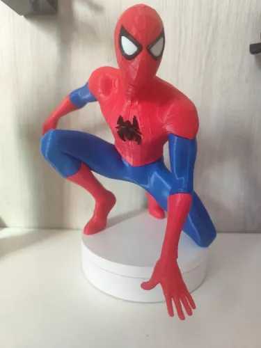Boneco colecionável Homem Aranha impresso em 3D!!!