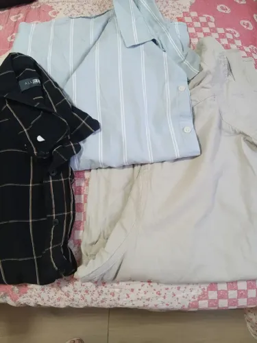 Vendo 5 camisas plus size masculina 3 manga curta G2 e 2 manga longa G3