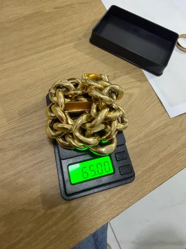 Pulseira Ouro 65g Exclusiva Única na Região