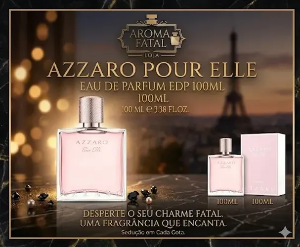 AZZARO POUR ELLE EAU DE PARFUM EDP 100ML