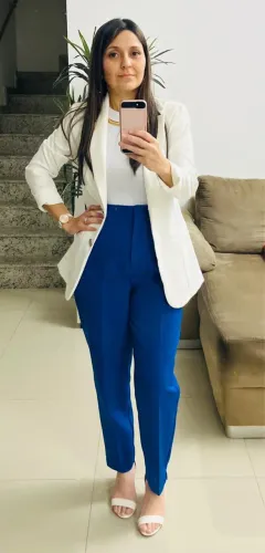 Blazer em alfaiataria alto padrão 