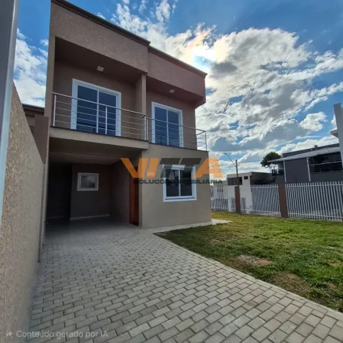 Sobrado à venda no bairro Porto das Laranjeiras - Araucária/PR