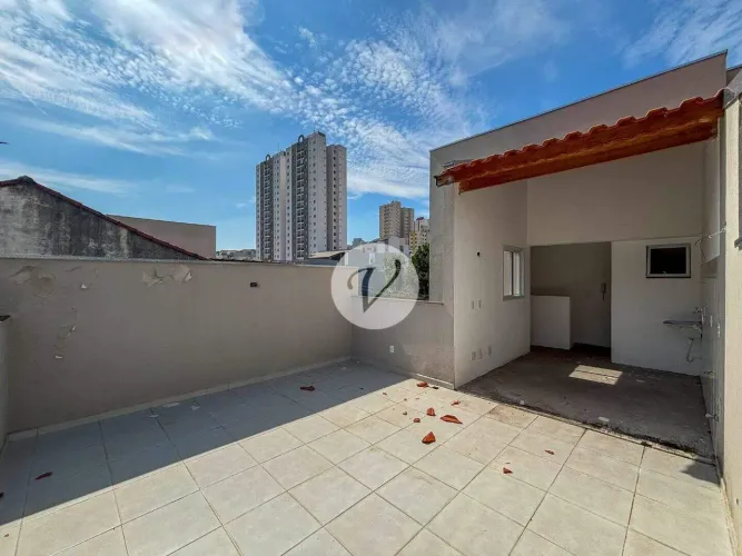 Cobertura nova de 84 m² por R$ 385.000,00 - Vila Príncipe de Gales - Santo André/SP