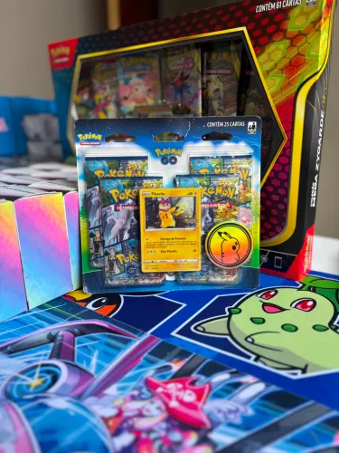 20 unidades de blister quádruplo Pokémon GO