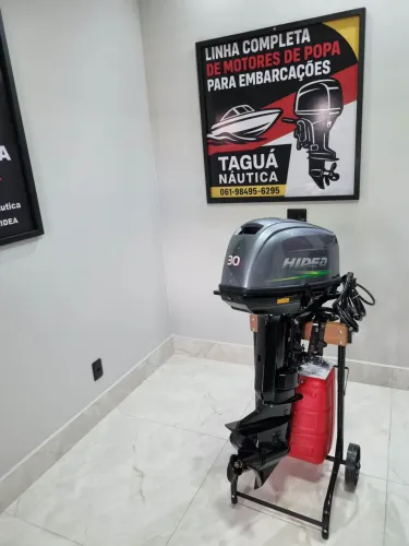 Motor Hidea 30HP Partida Elétrica Novo Ano 2026, Completo Garantia Promoção Pronta Entrega