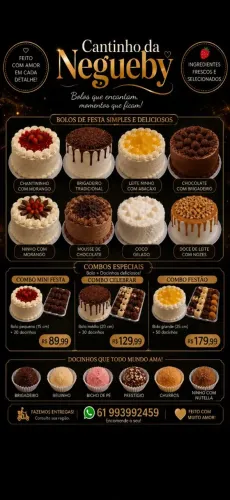 Combos de festa , deliciosos!!