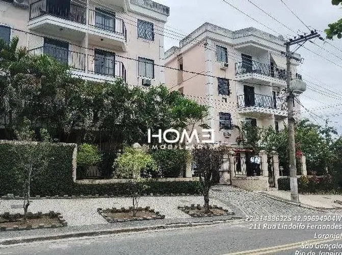 Apartamento com 2 dormitórios à venda, 84 m² por R$ 148.000,00 - Laranjal - São Gonçalo/RJ