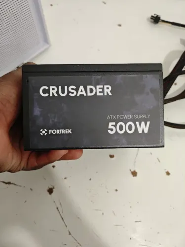 Fonte Fortrek Crusader 500W | Funcionando Perfeitamente | Ótimo Estado