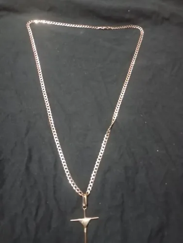 Cordão de prata 925 70 cm 15 gramas com o pingente 500 conto leia