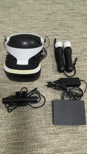 Vendo PlayStation VR CUH-ZVR2 + Ps Move + Câmera - Sony