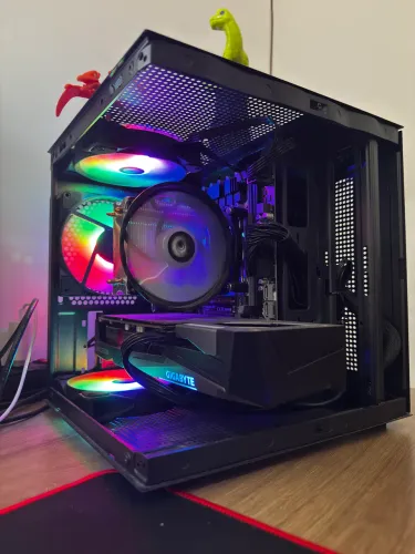PC GAMER 16GB RAM + RX 7600 RODA TUDO!!!