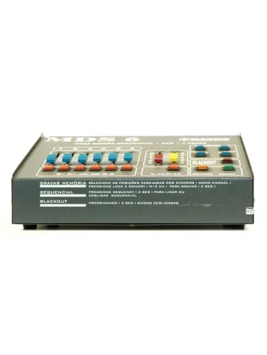Mesa Dimmer Sequencial Magma Mds 6 3kw 4 Cenas