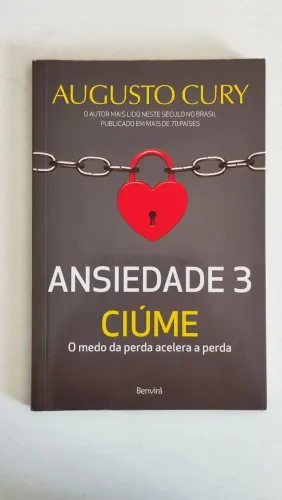 Livro Ansiedade 3 por Augusto Cury