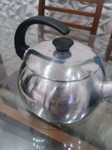 Duo de utensílios alumínio antigo