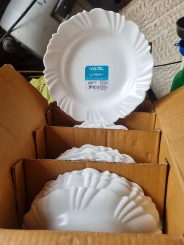 PRATOS OPALINE PÉTALA QUALIDADE Para SUA CASA OU SEU RESTAURANTE!