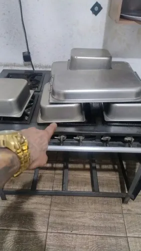 Buffet de 10 bandejas 3 andares top de linha