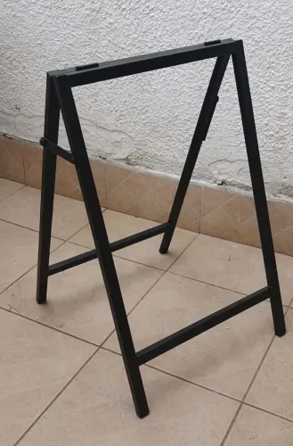 Cavalete Metalon 30/20 Duplo tamanho : 90 x 60