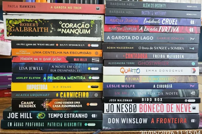 Livros Suspense e Mistério 
