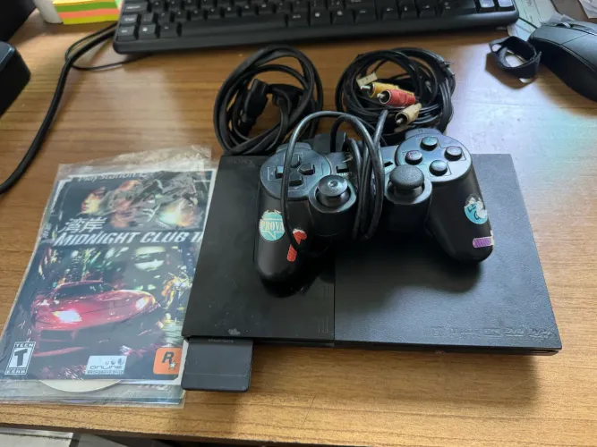 PLAYSTATION 2 FUNCIONANDO LEITOR OK PS2(ENVIO OLX PAY)