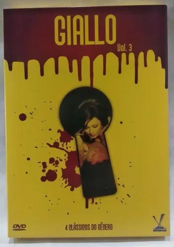 DVD Giallo vol 3 Versatil 4 clássicos