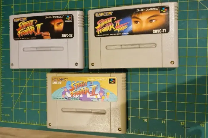 Street Fighter: 2, 2 turbo e Super - ORIGINAIS - Super Famicom