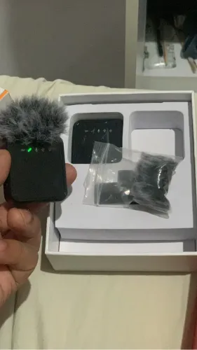 Microfone de lapela 