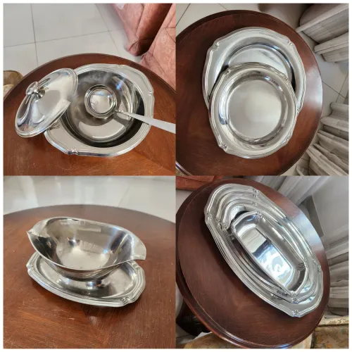 Baixela inox 10 peças
