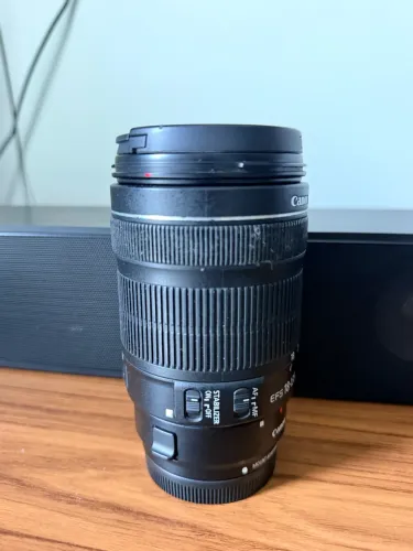 Lente Canon 18-135 EFS IS + Mount adapter EF EOS-M