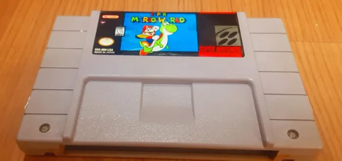 Super Mario World Super Nintendo original 