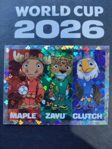Figurinha FWC 3 - Mascotes
