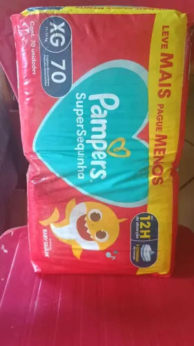 Fralda xg Pampers
